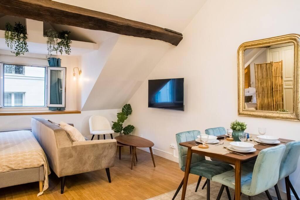 Spacious Studio In Paris Hyper Center - Smart Tv & Wifi - 4P 외부 사진