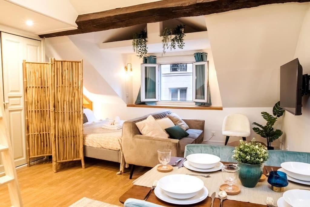 Spacious Studio In Paris Hyper Center - Smart Tv & Wifi - 4P 외부 사진